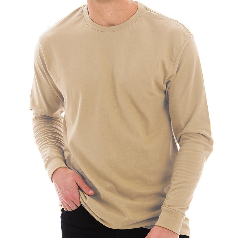Unisex Lane Seven Ring Spun Cotton Premium Long Sleeve T-shirt