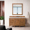 James Martin Brittany 60" Single Bathroom Vanity, Saddle Brown
