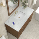 James Martin Myrrin 48" Single Bathroom Vanity, Mid-Century Walnut