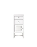 James Martin Athens 15" Base Cabinet, Glossy White