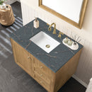 James Martin Laurent 36" Dual Mount Single Bathroom Vanity, Light Natural Oak