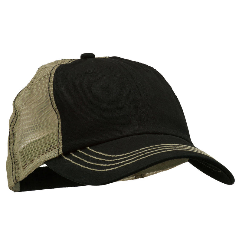 Cotton Twill Wash Trucker Cap