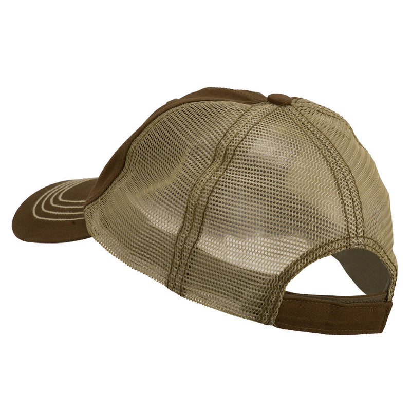 Cotton Twill Wash Trucker Cap