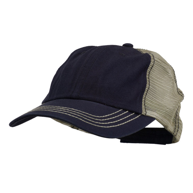 Cotton Twill Wash Trucker Cap