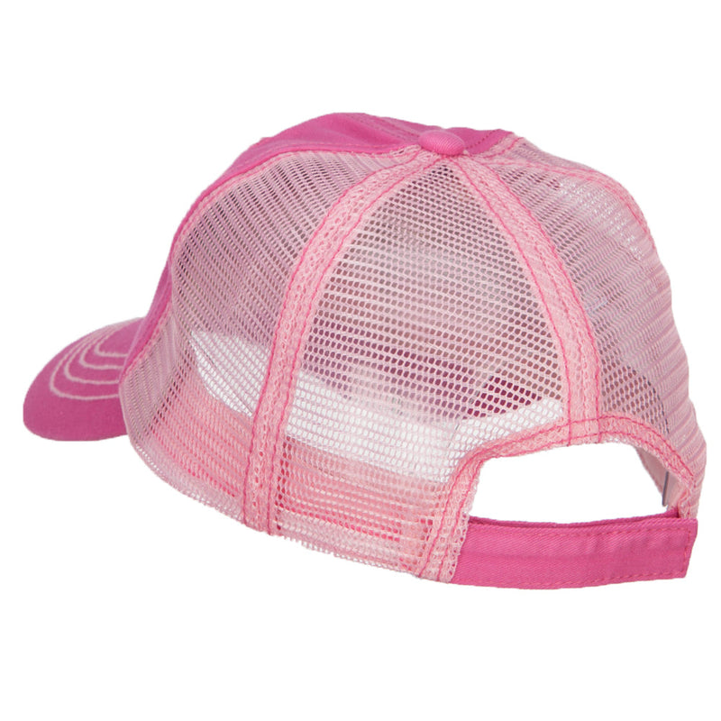 Cotton Twill Wash Trucker Cap