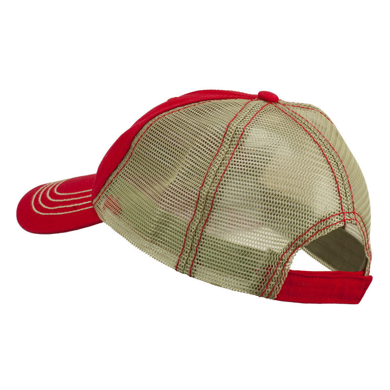 Cotton Twill Wash Trucker Cap