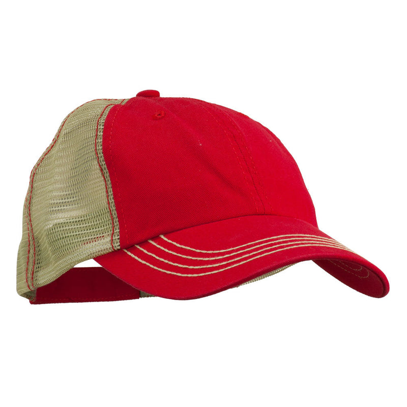 Cotton Twill Wash Trucker Cap