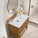 James Martin Malibu 36" Single Bathroom Vanity, Amber Birch