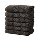 Cotton Diamond Waffle Weave Bath Towel Set - Grayson Collection by Great Bay Home