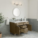 James Martin Chicago 48" Single Bathroom Vanity, Walnut Whisper