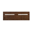 James Martin Amberly 72" Dual Mount Double Bathroom Vanity, Mid-Century Walnut
