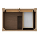 James Martin Brittany 36" Single Bathroom Vanity, Pecan