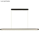 GobekUsa Ulta-thin LED Island Lamp with Acrylic Shade - Minimalistic Lighting Solution