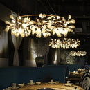 GobekUsa Ultra-modern Metal Ceiling Light for Restaurants - Firefly Island Suspension Lighting