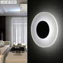 GobekUsa Ultra Thin Acrylic LED Wall Sconce in Warm/White/Natural Light - Minimalist Design