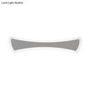 GobekUsa Ultra-Thin LED Silver Vanity Lamp: Modern Acrylic Wall Sconce Lighting for Bathrooms