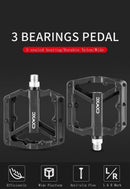 Ultralight Flat  Pedals Nylon Bicycle Pedal Mountain Bike Platform Pedals 3 Sealed Bearings Cycling Pedals For Bicycle Mountain Bike Pedals Pedals Bicycle Flat Pedals Bearing Lightweight Platform For Road Mountain Bike