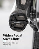 Ultralight Seal Bearings Bicycle Bike Pedals Cycling Nylon Road Pedals Flat Platform Bicycle Parts Accessories Pedals Mountain Bike Pedals Lightweight Nylon Fiber Bicycle Platform Pedals For Mountain Bike