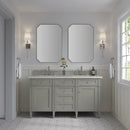 James Martin Brittany 60" Double Bathroom Vanity, Urban Gray