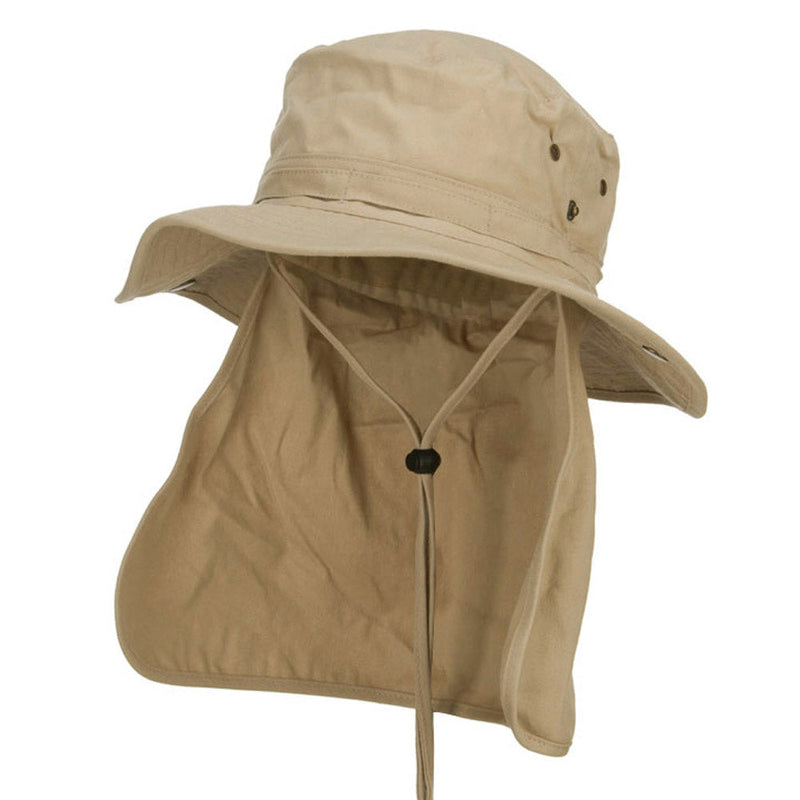 UPF 50+ Snap Brim Flap Hat