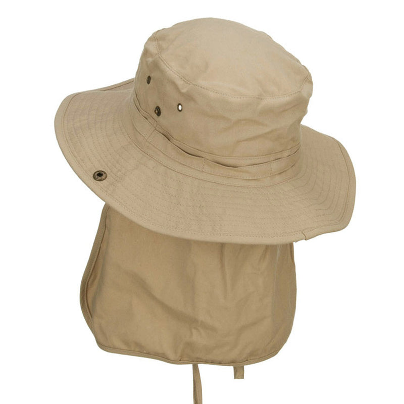 UPF 50+ Snap Brim Flap Hat