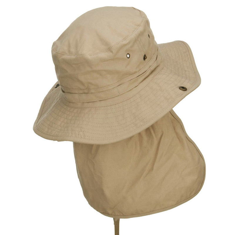 UPF 50+ Snap Brim Flap Hat