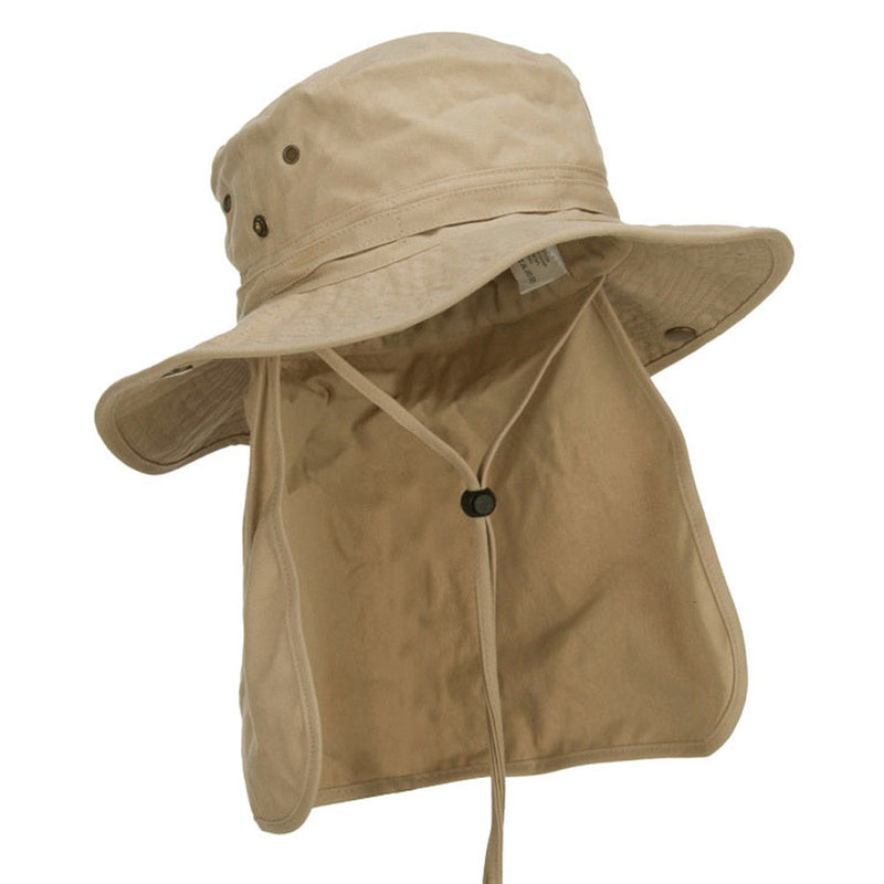 UPF 50+ Snap Brim Flap Hat
