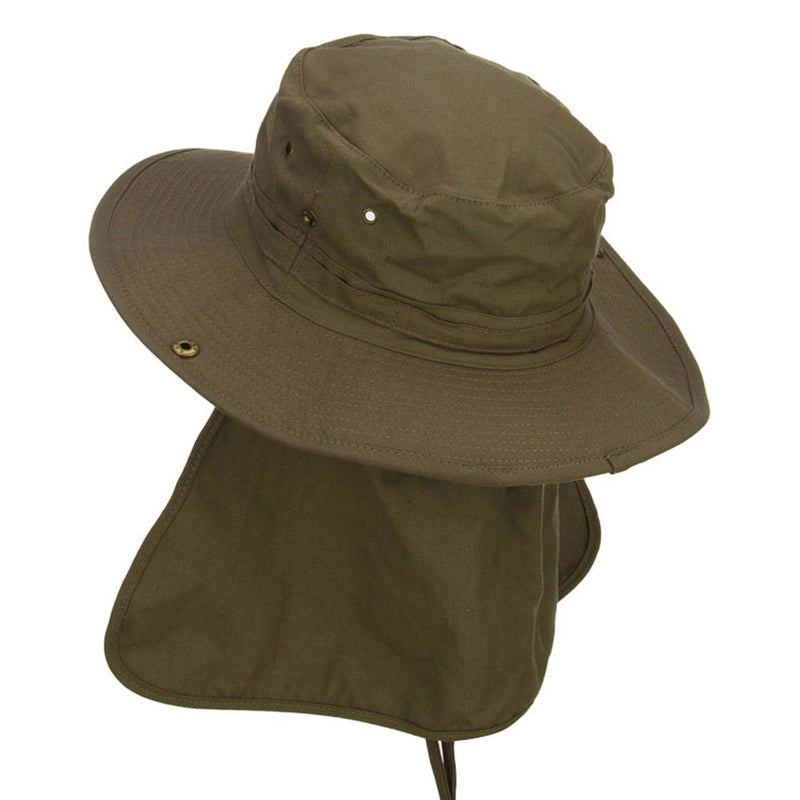 UPF 50+ Snap Brim Flap Hat