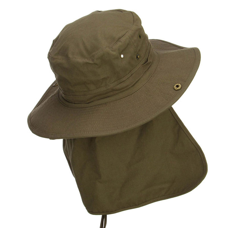 UPF 50+ Snap Brim Flap Hat