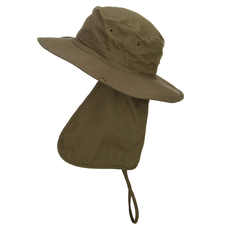 UPF 50+ Snap Brim Flap Hat