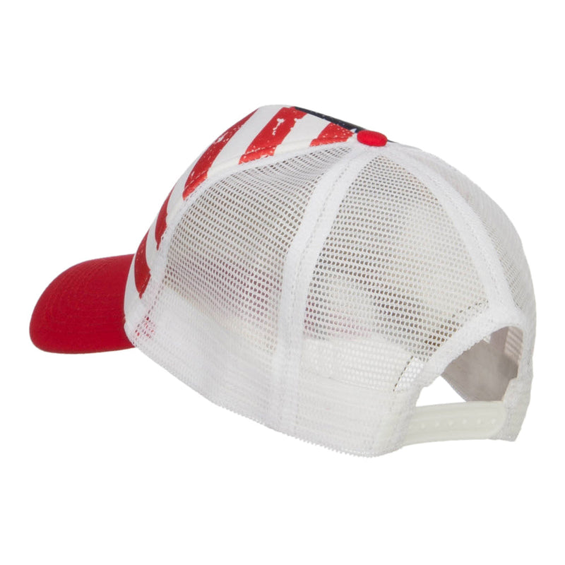 USA Flag Foam Trucker Cap