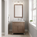 James Martin Chicago 30" Single Bathroom Vanity, Walnut Whisper