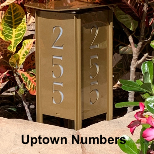 RadiantLight Address Marker Wall Sconces - Outdoor Wall Lights