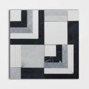 Una Polished Marble Mosaics 12x13 3/16