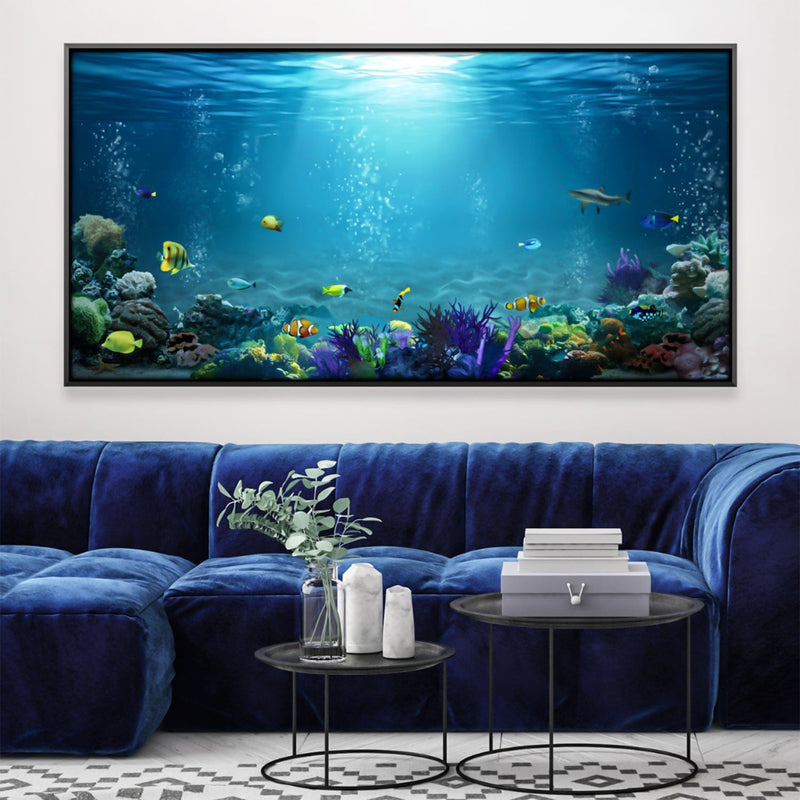 Underwater Beauty Canvas