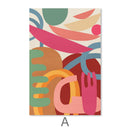 Undulating Shapes-Set Canvas