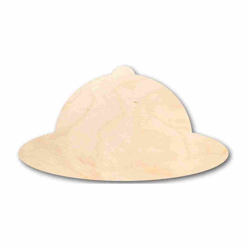 Unfinished Wood Safari Hat Shape - Explore - Craft - up to 46" DIY