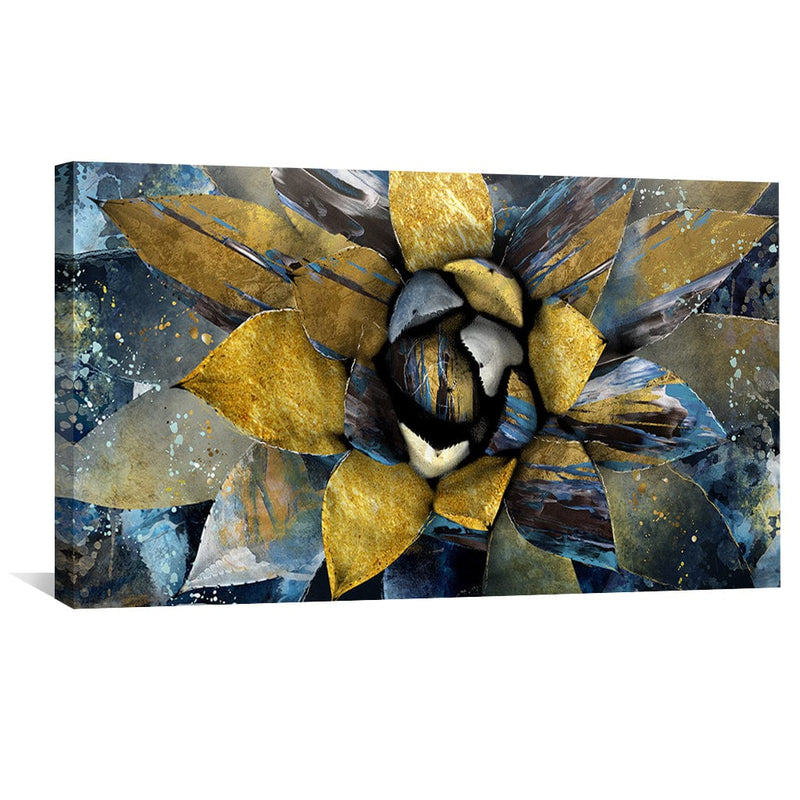 Unfolded Flower Canvas