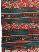 UNIQUE (collectors special) Antique Caucasian Verneh Rug 5’4” x 8’