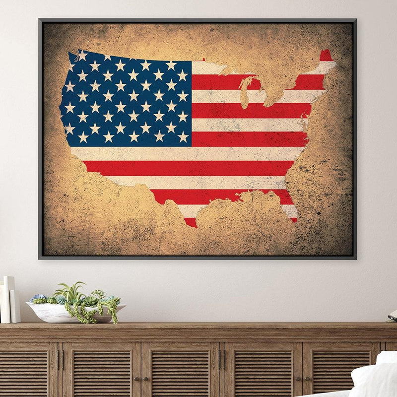 United States of America Canvas