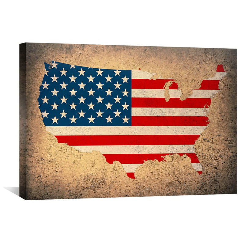 United States of America Canvas