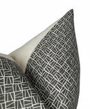 Camber Pillow Cover in Charcoal, Lindsay Alker Textiles