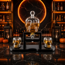 Skull Skeleton Wine & Whiskey Globe Decanter Set - 850 mL