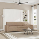 Wall Bed with Extended Sofa