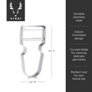 Professional Stainless Steel Citrus Peeler by Viski