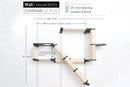 The Crossroads - Cat Wall Scratcher - Tree with Ramp
