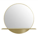 James Martin Platform 24" Mirror, Radiant Gold