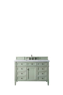 James Martin Brittany 48" Single Bathroom Vanity, Sage Green