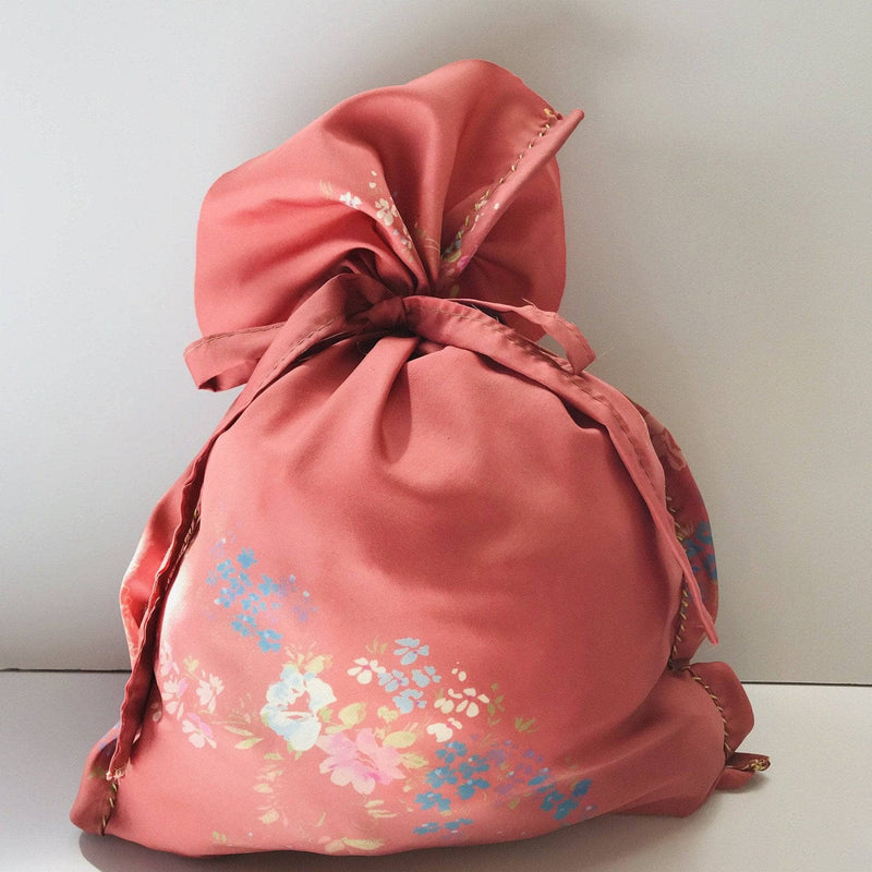 Upcycled Sari Fabric Gift Bag Sewing Pattern