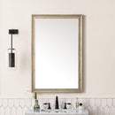 James Martin Glenbrooke 26" Mirror, Whitewashed Oak